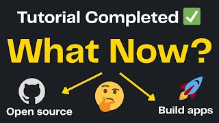 Finished Programming Tutorials Here's What to Do Next!