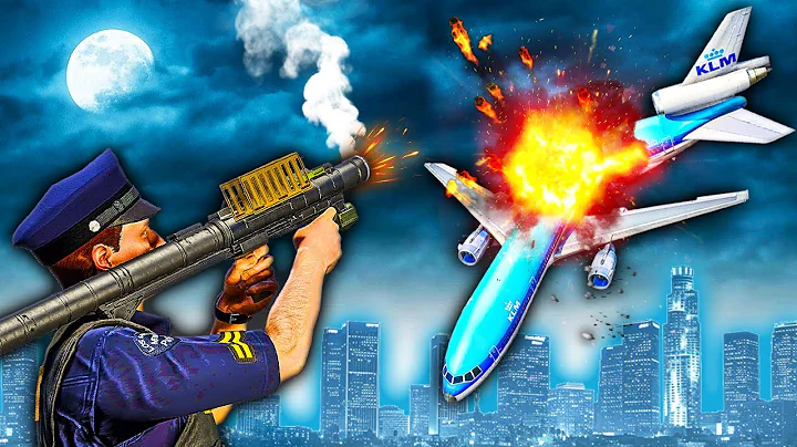 Cops BLOW UP Passenger Plane! NOT an Accident... (GTA 5)