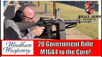 Cover Image for The Windham Weaponry 20 Govt. Rifle - M16A4 to the Core!