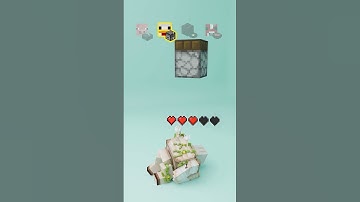 Minecraft Iron Golem VS Villager Satisfying 3D Cloth and Fluid Simulation and Animations