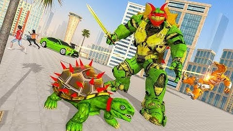 US Army Turtles Transform Robot Hero | Amazing Rescue City Transform Robot Android GamePlay