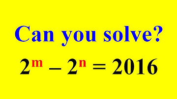 A Nice Exponential Equation | Math Olympiad Problem