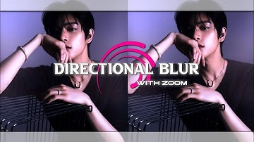 "Directional Blur With Zoom Tuitorial In Alight Motion "+ presets