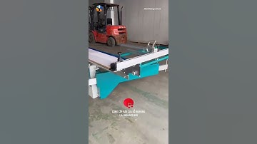 Máy cưa bàn trượt 2 lưỡi RUIHONG gia công ván gỗ dễ dàng thuận tiện chính xác #shorts