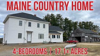 Sold 4Bedroom Country Home | Maine Real Estate