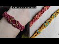 macrame bracelet tutorial |Diy macrame |simple bracelet|