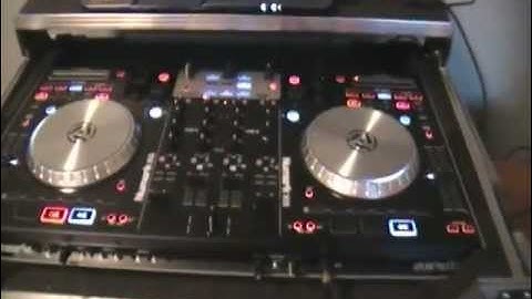 Unboxing / Setup Numark NS6 and Odyssey FZGSNS6W Flight Case - DJ JAKE BALL