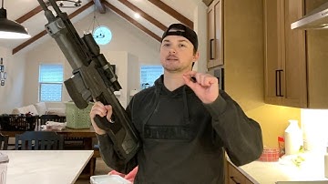 3D Printed Halo SRS99–AM Sniper Rifle Overview