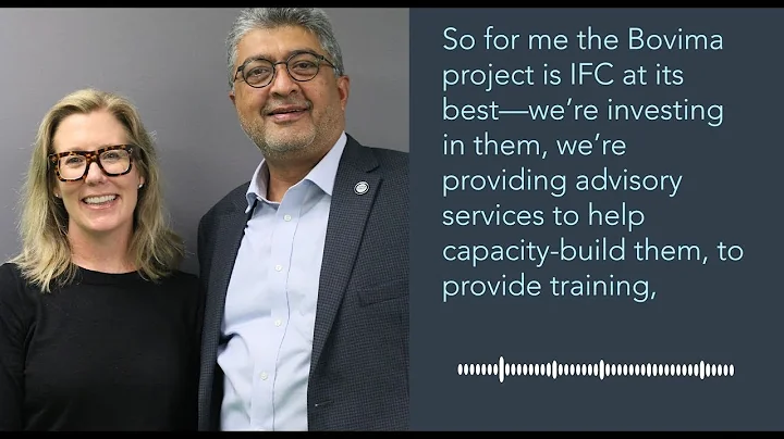 In their own words: Mary Porter Peschka (IFC) and Satyam Ramnauth (IFC)