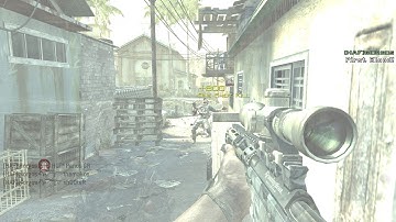 cod mw3 ...one shot triple kill