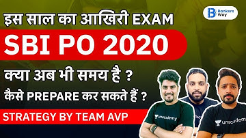 SBI PO 2020 | Last Batch of This Year | Team AVP