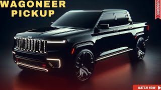 First Look at the 2025 Jeep Wagoneer Pickup  Luxury and Toughness!