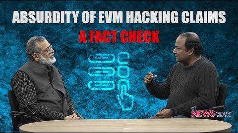 Absurd EVM Hacking Claims by Self Proclaimed Cyber Expert: A Fact Check