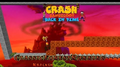 Crash Bandicoot - Back In Time Fan Game: Custom Level: Classic Forest Running By Kracken