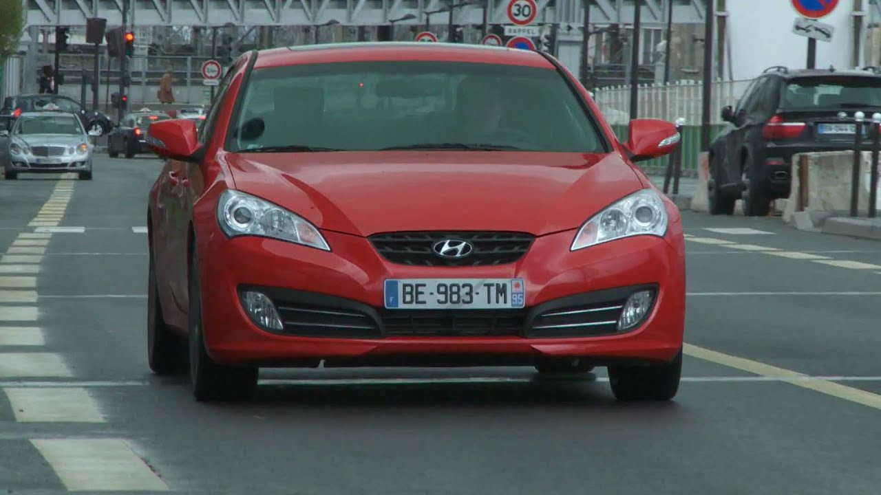 Essai Hyundai Genesis Coupé 2.0 Turbo 210 ch Pack Executive  YouTube