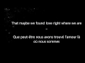 Ed Sheeran - Thinking Out Loud (Lyrics & Traduction Francaise)