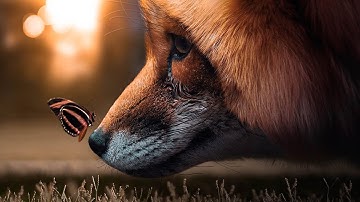 The Viral Fox & Butterfly - Photoshop Manipulation Tutorial