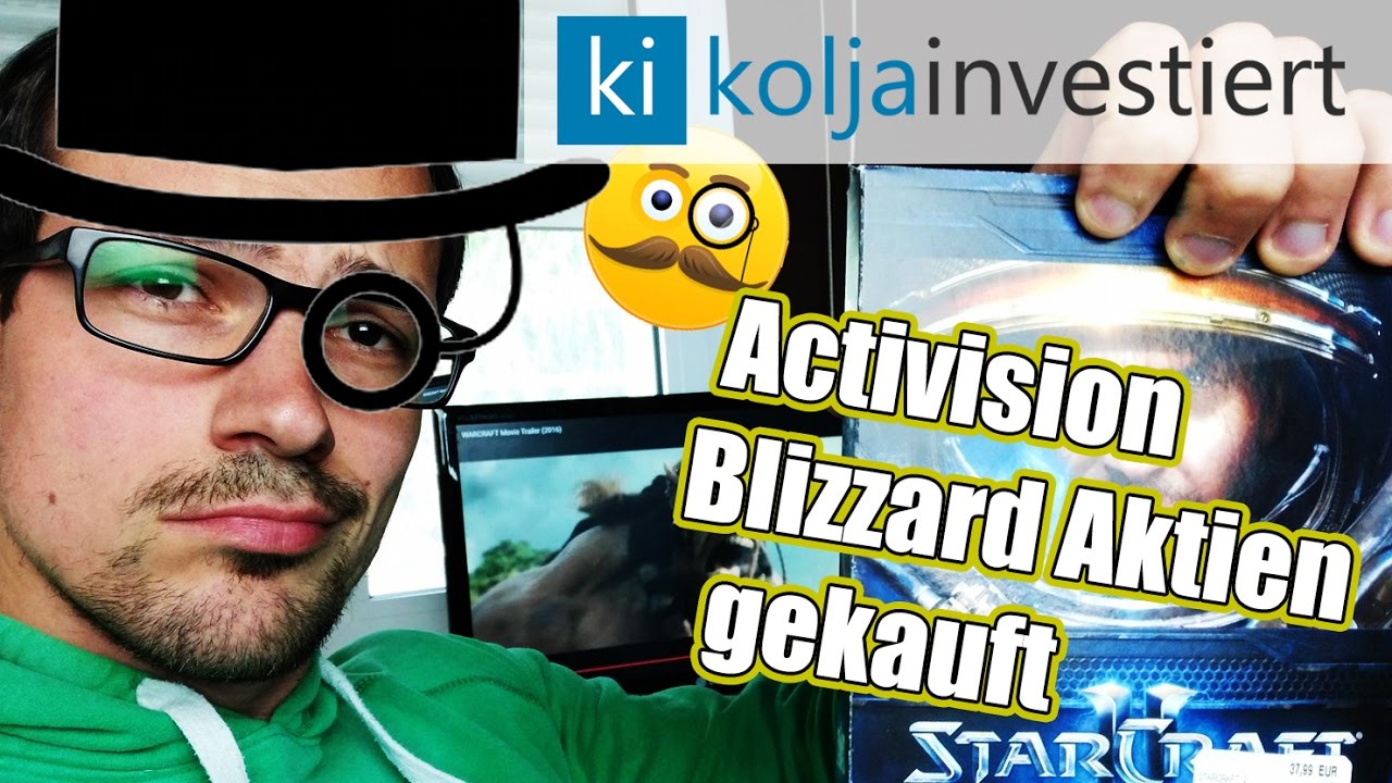 Warum ich 3.500 € in Activision Blizzard Aktien investiere - Investieren in Unterhaltung