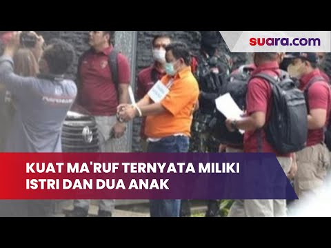 Disebut Selingkuh dengan Putri Candrawathi, Kuat Ma'ruf Ternyata Miliki Istri dan Dua Anak