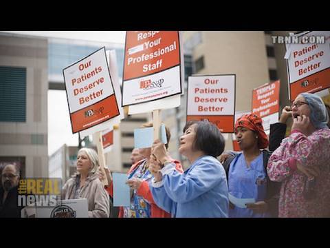 US nurses rising up