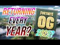 Will Fortnite OG Happen Every Year Now?