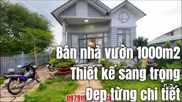 Chuyển về quê sống chung với con cô nga cần nhượng lại căn nhà vườn xây dựng đầy tâm huyết. Ở BRVT