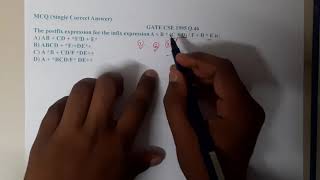 GATE CSE 1995 Q 46 || Stacks and Queues || Data Structure || GATE Insights Version: CSE