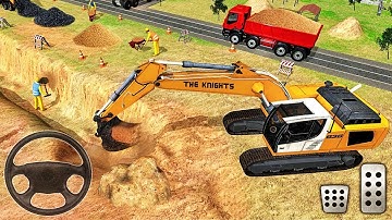 Mega Machines Construction Simulator 2023 - Highway Tunnel Constraction - Android Gameplay