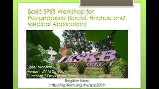 OCT2019 SPSS | Day 1 No 19 RECODE for numeric into categorical data spss interval to nominal
