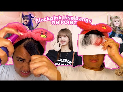 Видео: Getting unmovable bangs like Blackpink's Lisa