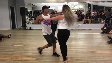 Jefferson Dadinho Zouk: Future Zouk Chicago Congress Sunday Demo with Sarah Zuccaro July 22, 2018