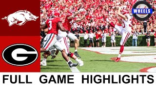 #2 Georgia vs #8 Arkansas Highlights | College Football Week 5 | 2021 College Football Highlights