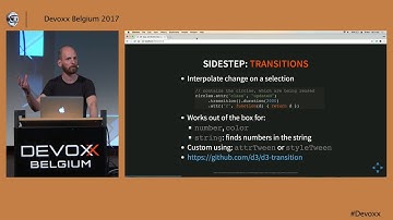 D3 js: Easy and flexible data visualisation using Web standards Jos Dirksen