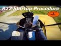 Robinson R22 Startup Procedure