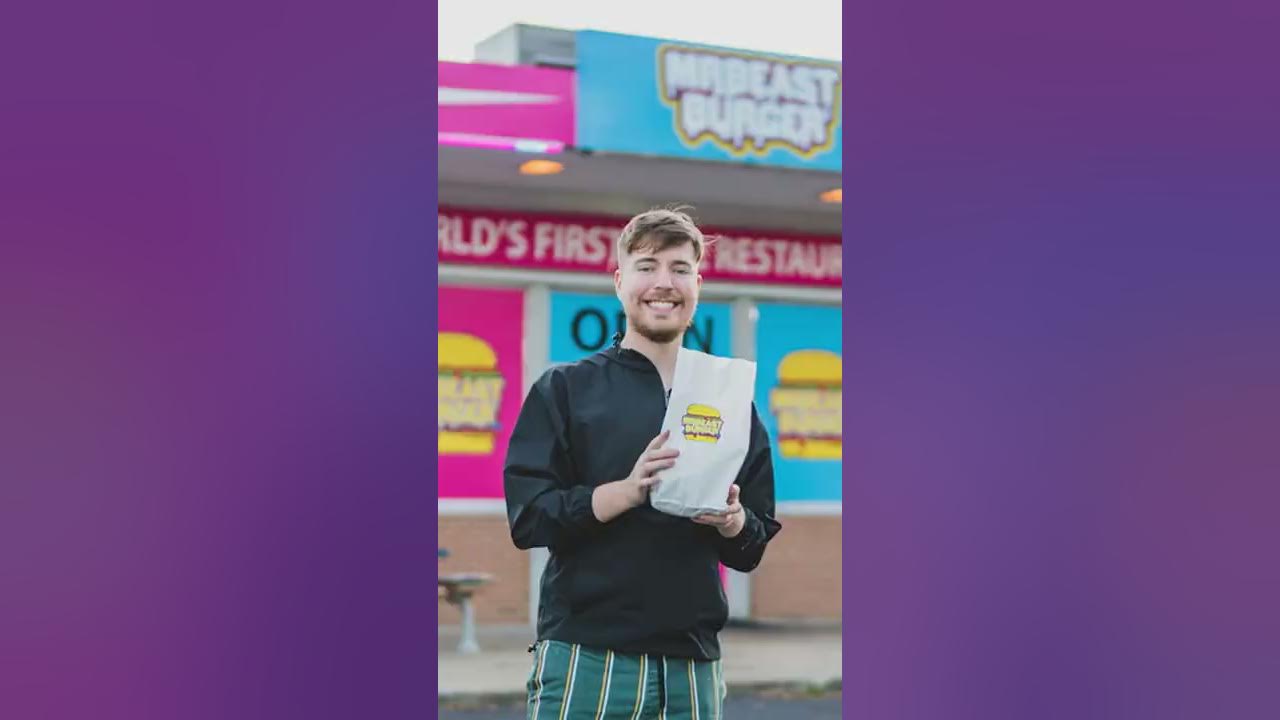 MrBeast Burger's first physical location broke the one-day record for the  most burgers sold by a single store - Tubefilter