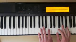 Fm(maj7) - Piano Chords - How To Play