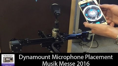 Dynamount Microphone Placement - Musik Messe 2016
