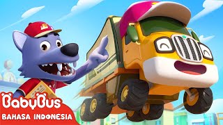 Truk Pengiriman Siap Membantu📦| Mobil Polisi🚓Truk Pengiriman🚚 | Lagu Anak | BabyBus Bahasa Indonesia