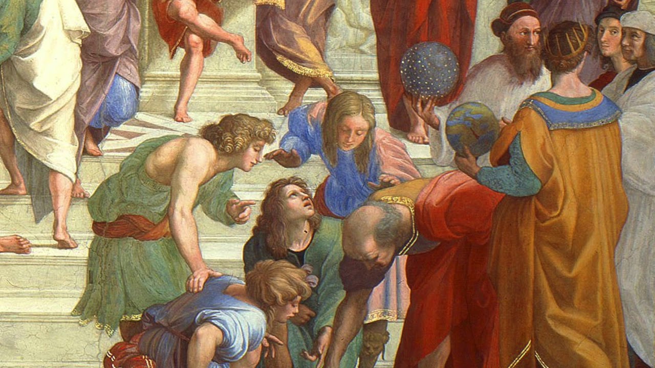 Кто написал картину философы