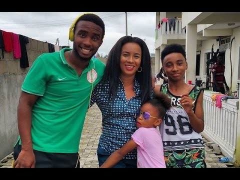 Ibinabo Fiberesima Poses With Her Three Adorable Children