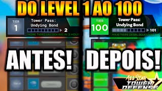 NOVO MÉTODO! COMO FARMAR PASS SIMPLES E RÁPIDO! (All Star Tower Defense)  Ep. #06 