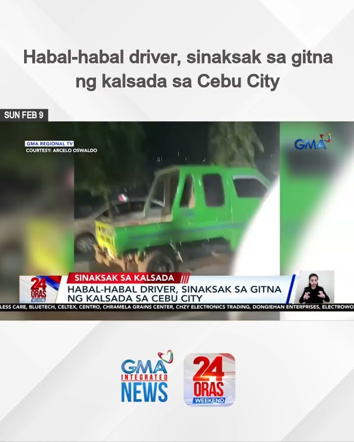 Habal-habal driver, sinaksak sa gitna ng kalsada sa Cebu City | 24 Oras Weekend