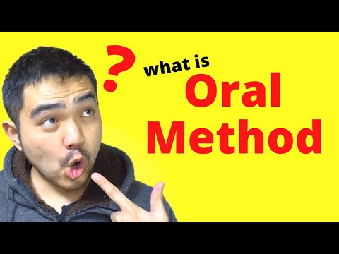 Video: Cos'è il metodo Oral Aural?