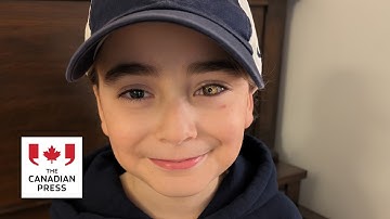 Eight-year-old shows his love for the Blue Jays with custom prosthetic eye