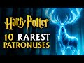 What are the rarest patronuses in harry potter