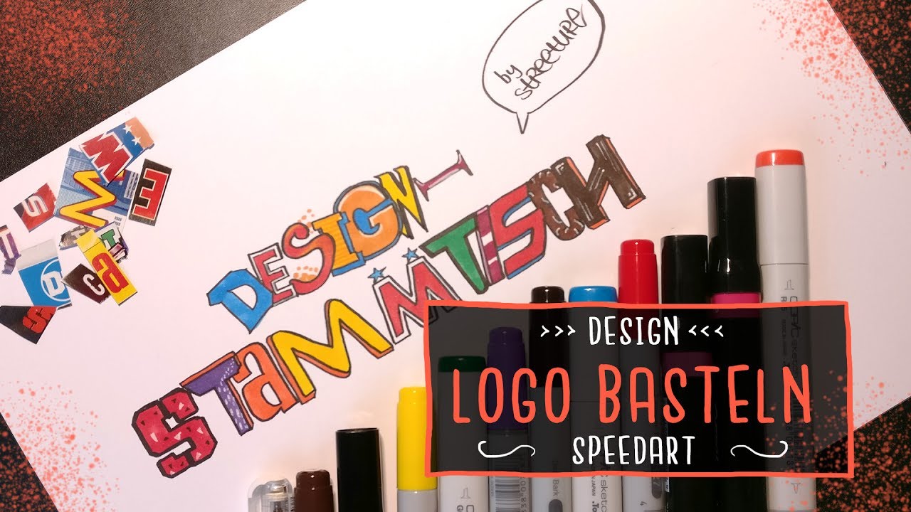 Speed Art: Logo Basteln (Fortsetzung vom 2. Design-Stammtisch) ► streeture design