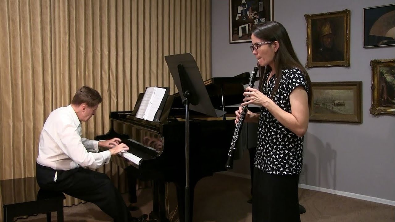 Allegro scherzando (finale) from Robert Cunningham's Sonata for Oboe and Piano