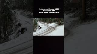 Beaux passages Porsche 914 au Rallye Neige et Glace 2026 #rally