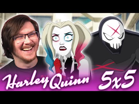 HARLEY QUINN 5x5 REACTION | Big Pasta Dinner | Review