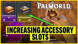 PALWORLD - How to Increase Accessory Slots (Guide)